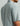 Huk Tide Point Short Sleeve Button-Down in Harbor Mist, quick-drying button-down fishing shirt, fabric and stitching close-up