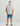 Huk men's Tide Point Short Sleeve Button-Down in Seagull, stretch button-down fishing shirt, back view