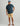 Huk men's Tide Point Short Sleeve Button-Down in Sea Storm, stretch button-down fishing shirt, back view