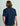 Huk men's Tide Point Short Sleeve Button-Down in Naval Academy, moisture-wicking button-down fishing shirt, back view