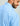 Huk men's Tide Point Short Sleeve Button-Down in Marolina Blue, quick-drying button-down fishing shirt, fabric and stitching close-up
