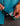 Huk men's Kona Button-Down in Aqua Haze, stretch short-sleeve button-down fishing shirt, material close-up
