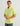 Huk men's Kona Button-Down in Cross Dye Stripe Vintage Chartreuse, quick-drying short-sleeve button-down fishing shirt, front view