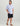 Huk men's KC Kona Button-Down in White Mini Marlin, breathable button-down fishing shirt, front view, alternate angle