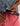 Huk men's KC Kona Button-Down in Sea Storm Americana, quick-drying button-down fishing shirt, fabric and stitching close-up