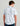 Huk men's KC Kona Button-Down in Blue Shadow Palm Slam, breathable button-down fishing shirt, side view
