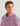 Huk men's Kona America 250 KC Button-Down in True Red Fish Chaos, breathable short-sleeve button-down fishing shirt, fabric and stitching close-up