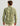 Sage green tie-dye button-down shirt on model shown from back, worn with cream pants.