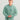 Huk men's Watershed Hoodie Shirt in Mineral Blue Heather, UPF 50+ sun protection long-sleeve fishing hoodie, front view