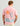 Huk men's Camp Shirt in Shrimp Pink Marlin, quick-drying button-down fishing shirt, side profile view