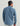 Huk men's Icon Button-Down in Stormy Blue, moisture-wicking button-down fishing shirt, side profile view