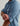 Huk men's Icon Button-Down in Stormy Blue, stretch button-down fishing shirt, material close-up
