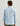 Men's long sleeve button-down shirt in light blue and white gingham check pattern, shown from back view.