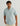 Huk men's Tide Point Heather Ripstop Short Sleeve Shirt in Aqua Haze Heather, moisture-wicking button-down fishing shirt, front view