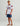 Huk men's America 250 Camp Shirt in White, 4-way stretch button-down fishing shirt, back view