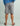 Huk men's Next Level 10.5-inch Short in Overcast Grey, stretch fishing shorts, back view
