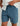 Huk men's Next Level 7-inch Short in Stormy Blue, quick-drying fishing shorts, front view, alternate angle
