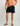 Huk men's Pursuit Volley Swim Shorts in Black, quick-drying fishing shorts, front view, additional angle