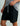 Huk men's Pursuit Volley Swim Shorts in Black, quick-drying fishing shorts, front view, closer crop
