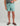 Huk men's Pursuit Volley Swim Short in Mineral Blue, quick-drying fishing shorts, front view