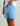 Huk men's Pursuit Volley Swim Shorts in Marolina Blue, quick-drying fishing shorts, front view