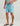Huk men's Pursuit Volley Swim Shorts in Blue Shadow Reef Flow, quick-drying fishing shorts, front view, alternate angle