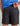 Huk men's KC Pursuit Volley Swim Short in Sea Storm Americana, quick-drying fishing shorts, studio product photo, alternate view