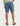 Huk men's Watershed Fishing Short in Stormy Blue, stretch fishing shorts, side view