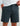 Huk men's Drift Short in Sea Storm, moisture-wicking fishing shorts, front view, alternate angle