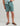 Huk men's Shoreside Boardshort in North Atlantic, UPF 30+ sun protection fishing shorts, front view, alternate angle