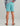 Huk men's Airweight Short in Marine Blue, stretch fishing shorts, side view