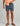 Huk men's Shoreside Printed Short in Sea Storm Ocean Palm, stain-release fishing shorts, studio product photo, additional view