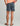 Huk men's Shoreside Printed Short in Sea Storm Ocean Palm, antimicrobial fishing shorts, studio product photo, closer crop