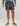 Huk men's Airweight KC Printed Short in Stormy Blue Estuary Camo, quick-drying fishing shorts, front view