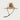Huk Crushable Straw Hat in Brown Palm, fishing cap, front view