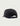 Black performance hat with perforated mesh panels and snapback closure.