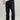 Huk men's Storm Pant 2.0 in Black, rain jacket, front view