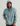 Huk men's Storm Jacket 2.0 in Blue Shadow Camo, rain jacket, front view, alternate angle