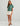Huk women's Raised on Waves Pocket Tee in North Atlantic, short-sleeve fishing t-shirt, back view