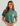 Huk women's Raised on Waves Pocket Tee in North Atlantic, short-sleeve fishing t-shirt, side view