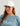 Huk women's Pursuit Performance Crew in Blue Shadow, stain-release long-sleeve performance fishing shirt, fabric and stitching close-up