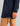 Huk women's Pursuit Cover-Up Dress in Naval Academy, fabric and stitching close-up