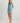 Huk women's Pursuit Cover-Up Dress in Blue Shadow, quick-drying dress, back view