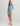 Huk women's Pursuit Cover-Up Dress in Blue Shadow, quick-drying dress, back view