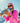 Huk women's Pursuit Cover-Up Dress in Bright Pink, quick-drying dress, worn on the water