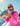 Huk women's Pursuit Cover-Up Dress in Bright Pink, quick-drying dress, worn on the water