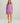 Huk women's Pursuit Cover-Up Dress in Coastal Wildflower Heather, moisture-wicking dress, back view