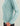 Light blue hoodie with white text on sleeve and mesh panels on sides, worn by model in side view.