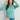 Huk women's Icon Performance Hoodie in Marine Blue, quick-drying long-sleeve fishing hoodie, front view
