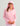 Huk women's Icon Performance Hoodie in Oleander, breathable long-sleeve fishing hoodie, front view, alternate angle